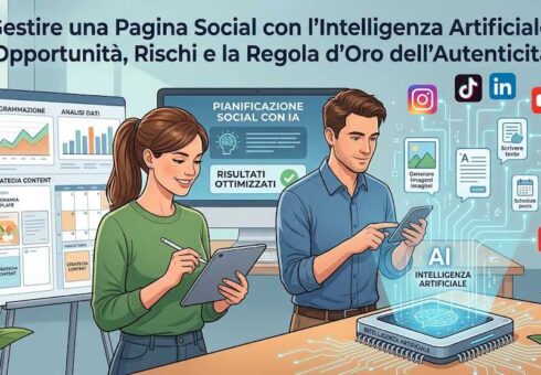 Gestire una pagina social con l’Intelligenza Artificiale_ Opportunità, rischi e la regola d'oro dell