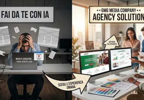 Perché un’IA non sostituirà mai un’agenzia per il tuo sito web (e perché scegliere GMG Media Company