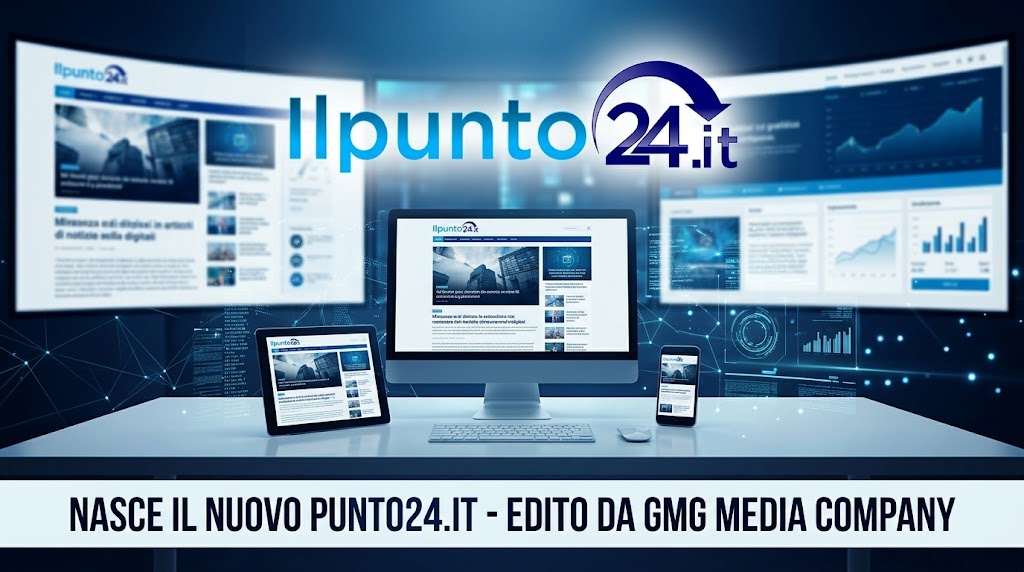 Punto24.it torna online. GMG Media Company ne acquisisce la proprietà e firma il rilancio della testata